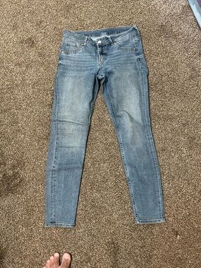 H&M Women’s Curvy Denim Jegging Jeans Stretch Denim Size 12 EUC Perfect